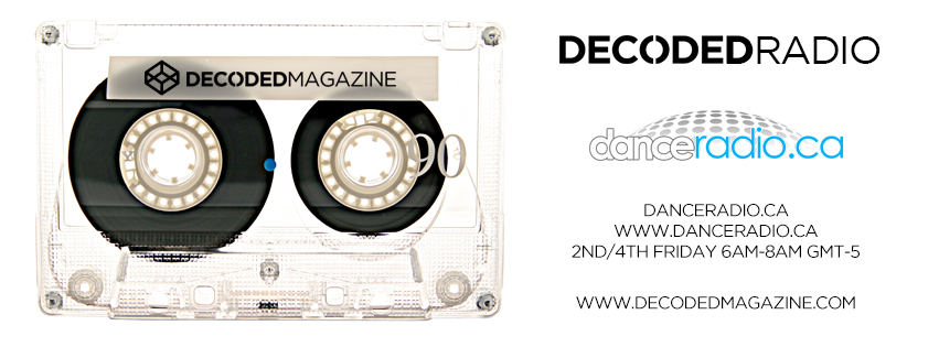 Decoded Radio and DanceRadio partnership artwork